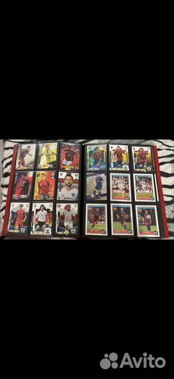 Футбольные карточки panini, topps