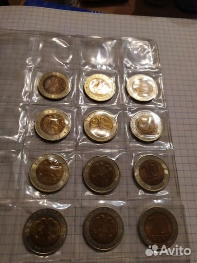 Набор монет красная книга