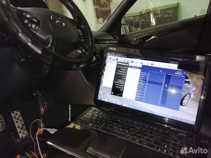 Автозапуск mercedes pandora