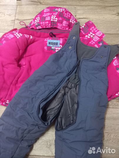 Зимний костюм для девочки