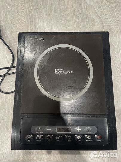 Индукционная плитка Homeclub ID-1101 Black