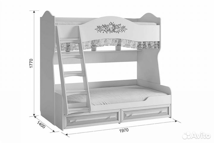 Двухъярусная кровать