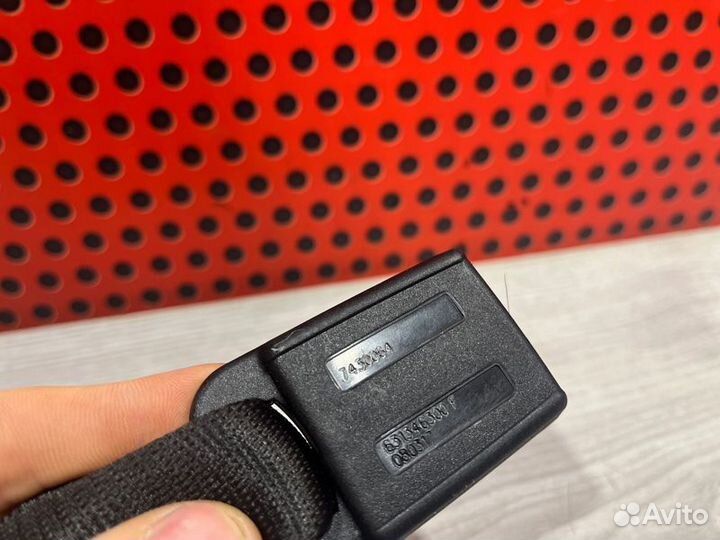 Замок ремня безопасности Bmw 5 G30 B48B20B 2018