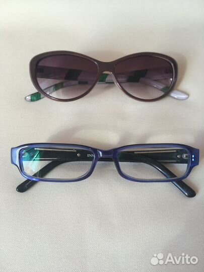 Очки разные, очечники, линзы для очков