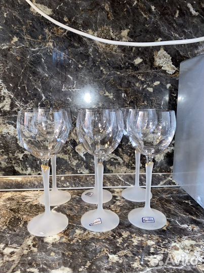 Хрустальные фужеры