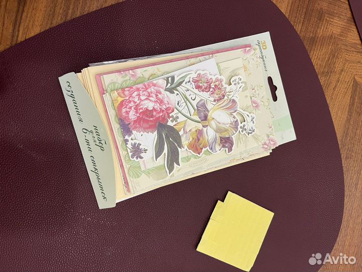 Набор для создания открыток 3D скрапбукинг