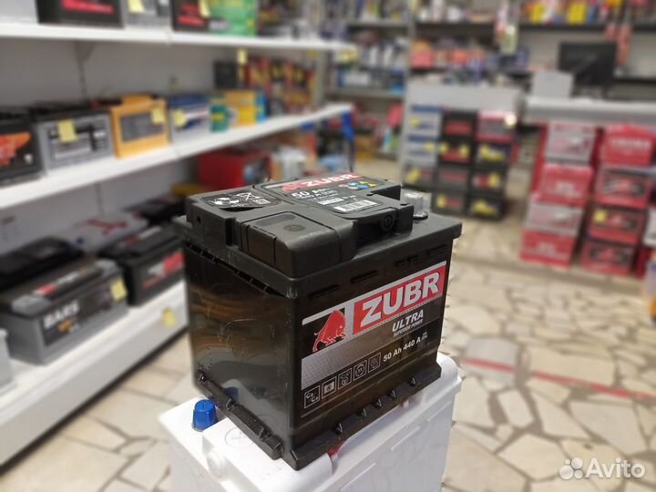 Zubr ultra 50 Ah пп. Аккумулятор