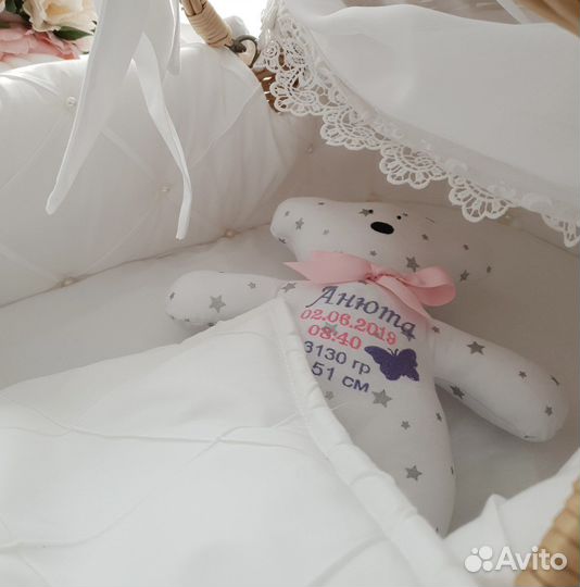 Игрушка с метрикой на заказ