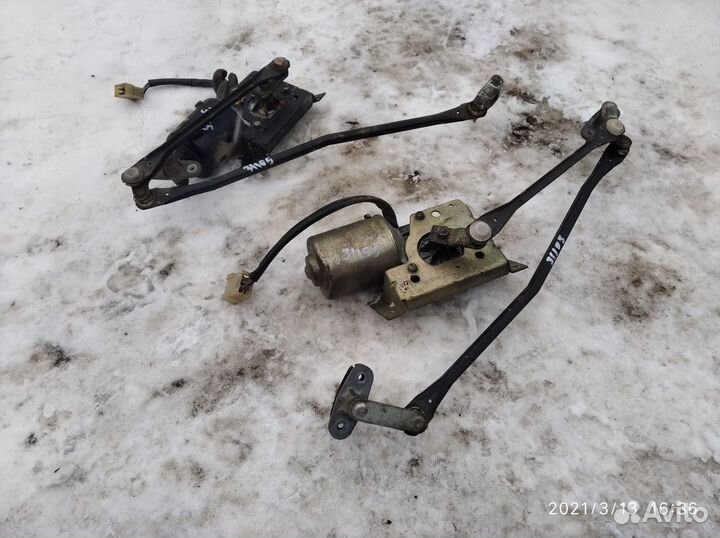 Трапеция дворников с моторчиком Волга