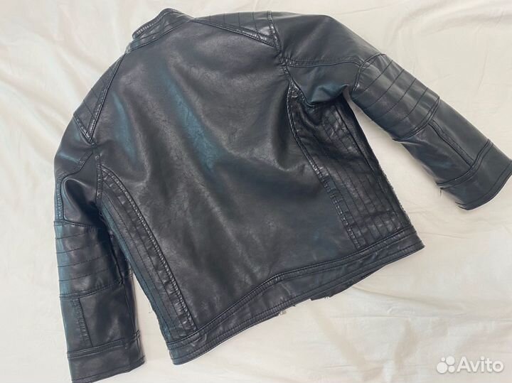 Кожаная куртка детская HM 104 для мальчика