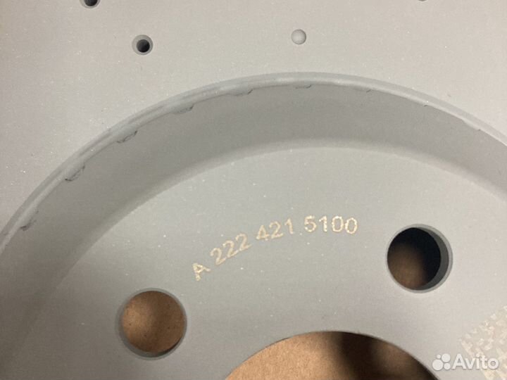 Тормозные диски передний Mercedes w222