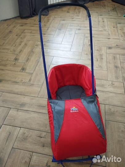 Санки коляска ника