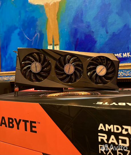 Видеокарта AMD RX Gigabyte 6700 XT gaming OC 12gb