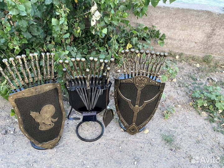 Щит+шампура+предметы