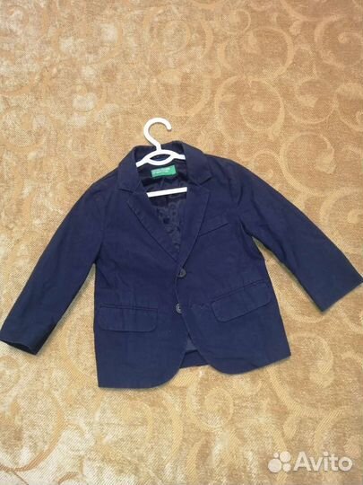 Пиджак Benetton для мальчика 82 размер
