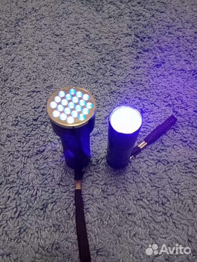 Фонарик ультрафиолетовый
