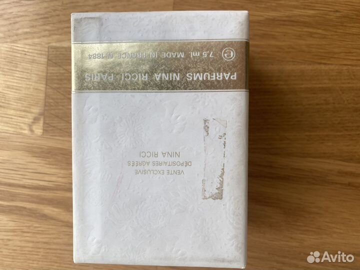 Nina Nina Ricci Духи 7,5мл Винтаж Запечатан