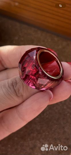 Swarovski кольцо 55 размер