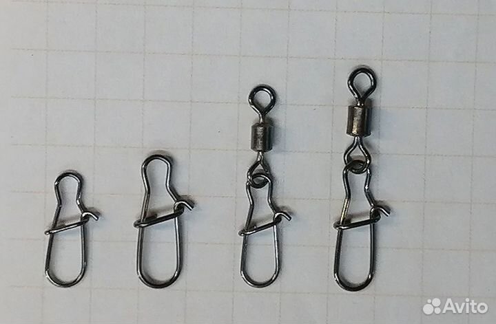 Двойные крючки, карабины американка