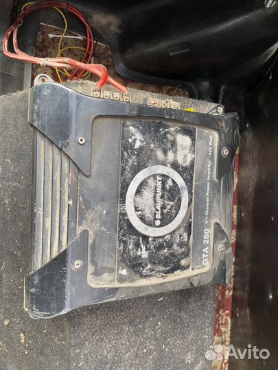 Сабуферы и усилитель