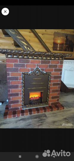 Камин интерьерный
