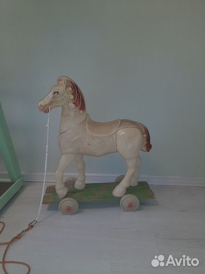 Лошадка каталка СССР