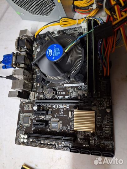 Сборка Asus H110M-C + G4400/Socket 1151/DDR4