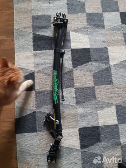 Вело сцепка Тандемная штанга trail gator