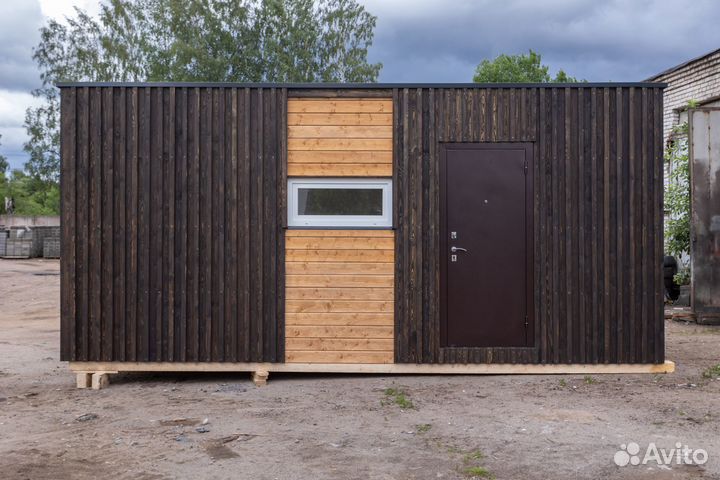 Мини домик, теплый