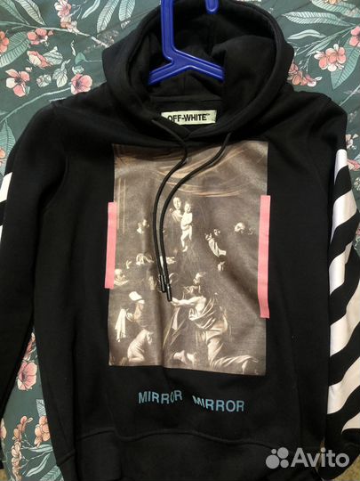 Толстовка off white из магазина 4:20 размер м