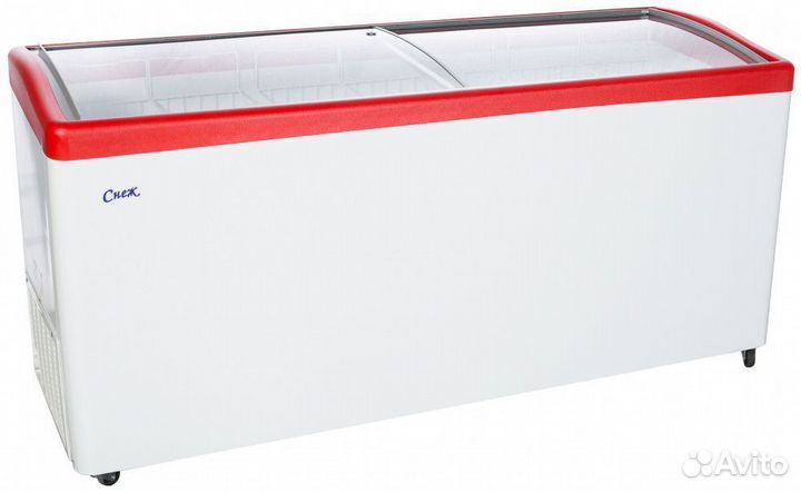 Морозильные лари с гнутым стеклом