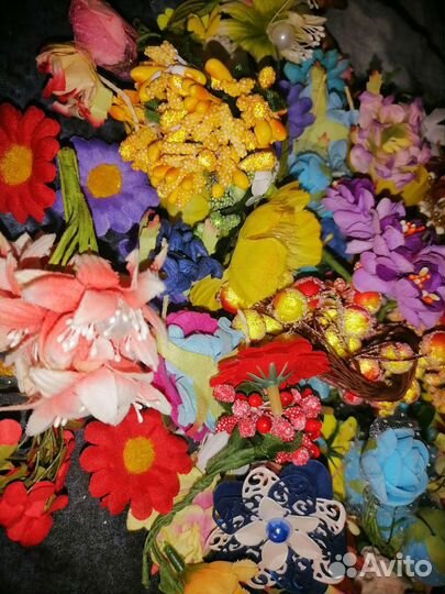 Искусственные цветы для декора