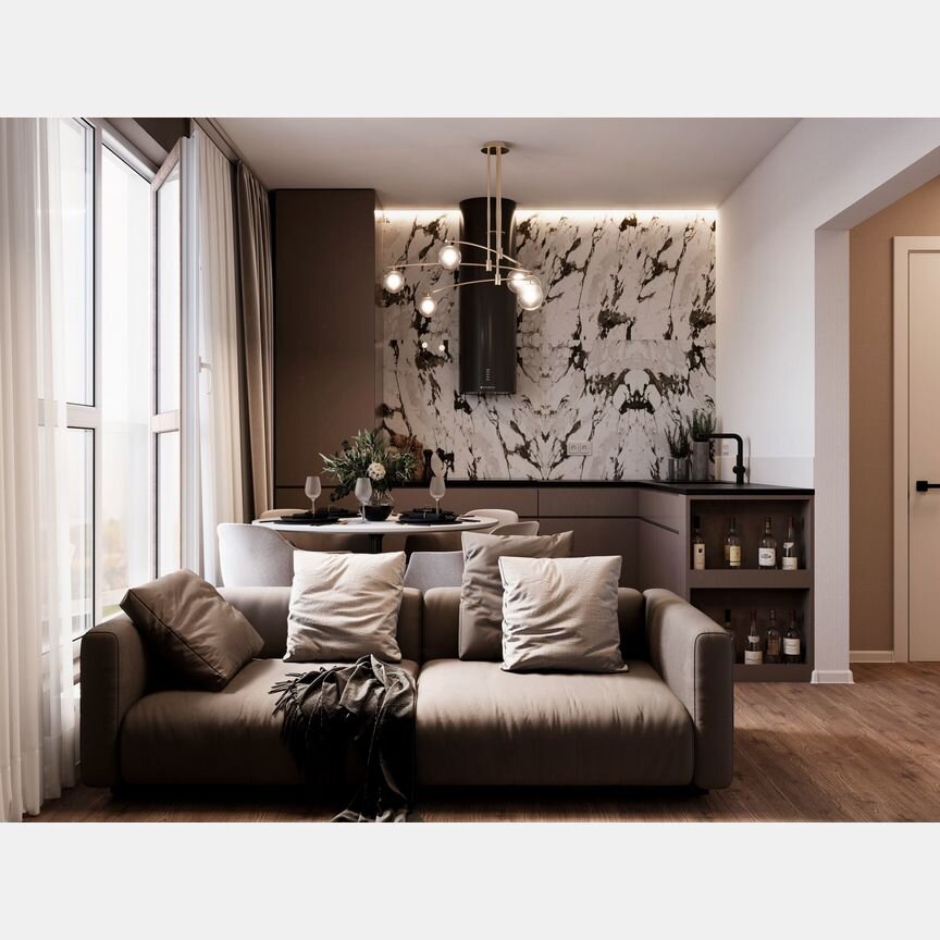1-к. квартира, 41,5 м², 8/12 эт.