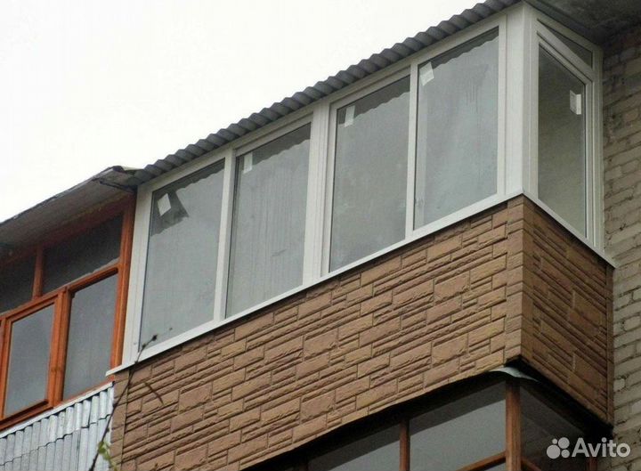 Остекление балкона и установка пластиковых окон