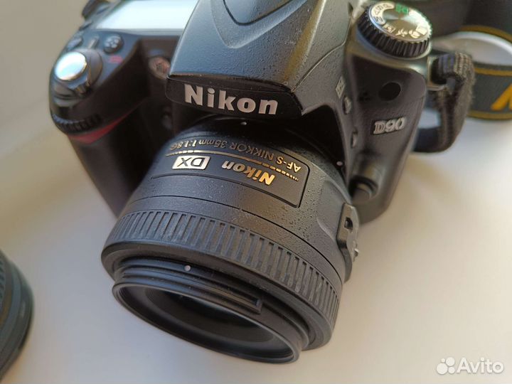 Зеркальный фотоаппарат nikon d90, 35 1.8, 16-85