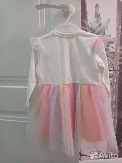 Платье для девочки 86