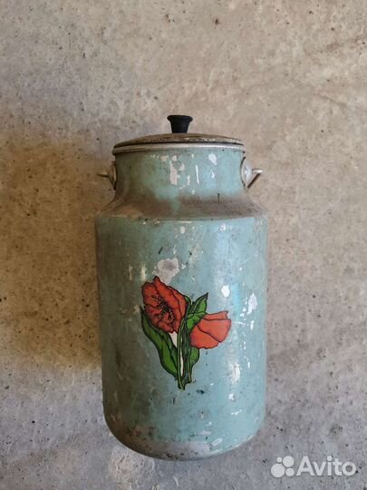 Алюминиевый бидон СССР