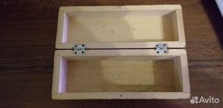 Деревянная резная шкатулка СССР 1970г.г