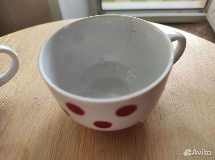 Чайные чашки СССР дулево