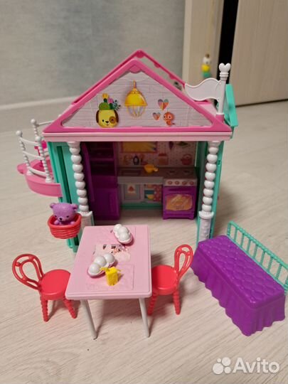 Дом для кукол Мини Барби 