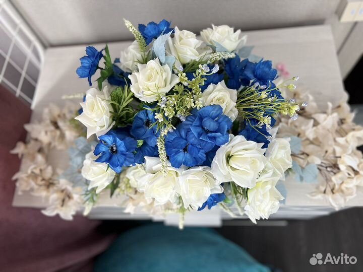 Цветочная композиция на свадебный президиум