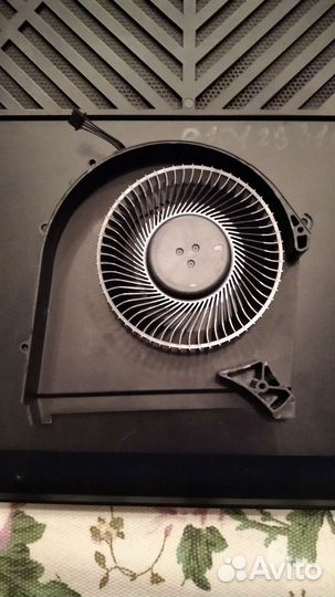 Кулер HP Omen 17-cb0000 (left) RTX