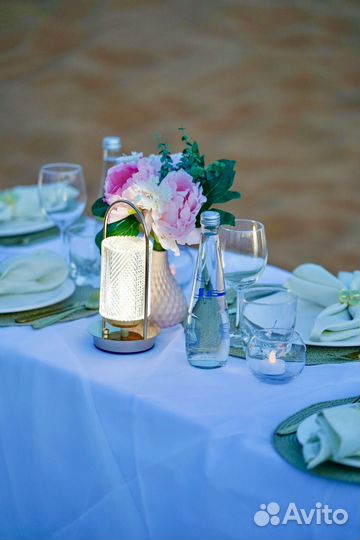 Романтический ужин в пустыне