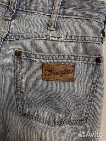 Широкие женские джинсы wrangler