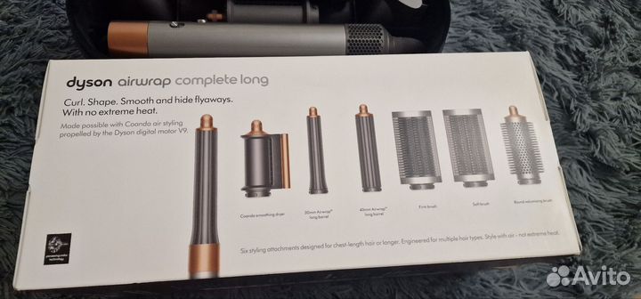 Мультистайлер dyson airwrap hs05 nickel copper