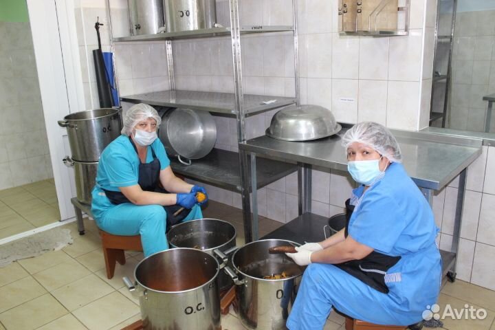 Кухонный рабочий столовой школы №49