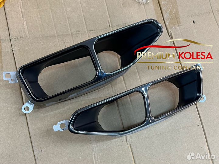 Насадки выхлопа стиль 760М на BMW 7 серии G11/G12