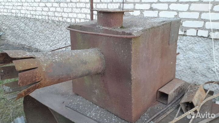 Печка металлическая