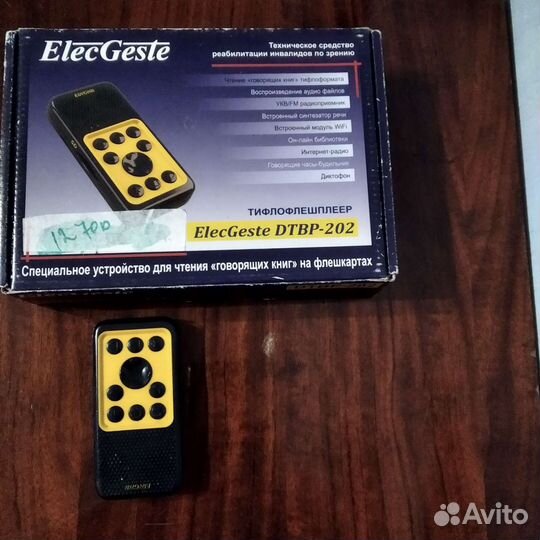 Тифлофлешплеер. 202