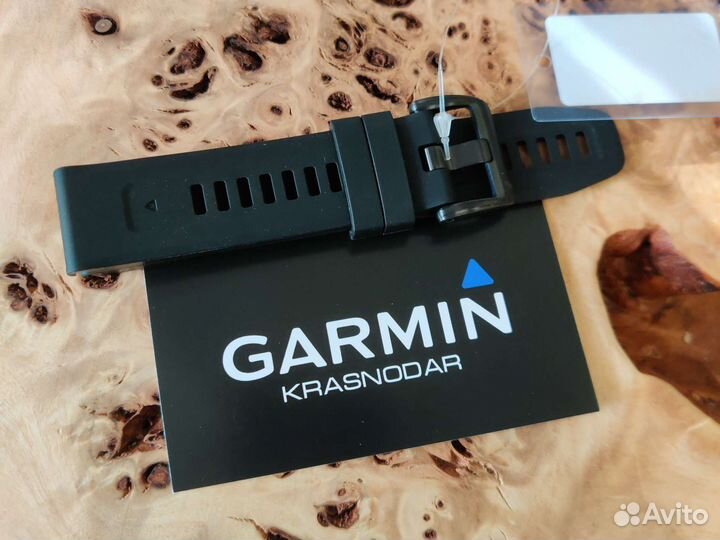 Ремешок силик оригинальн 22mm Garmin Fenix 7 Black